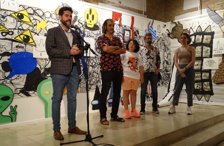 La Casa de la Entrevista alberga la última exposición del colectivo artístico “La Cabeza Caliente”