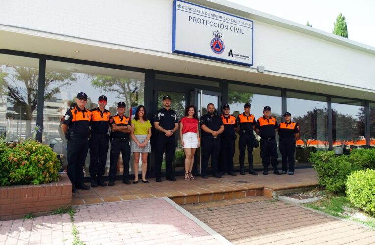 La concejala de Seguridad Ciudadana agradece el trabajo de los voluntarios de Protección Civil