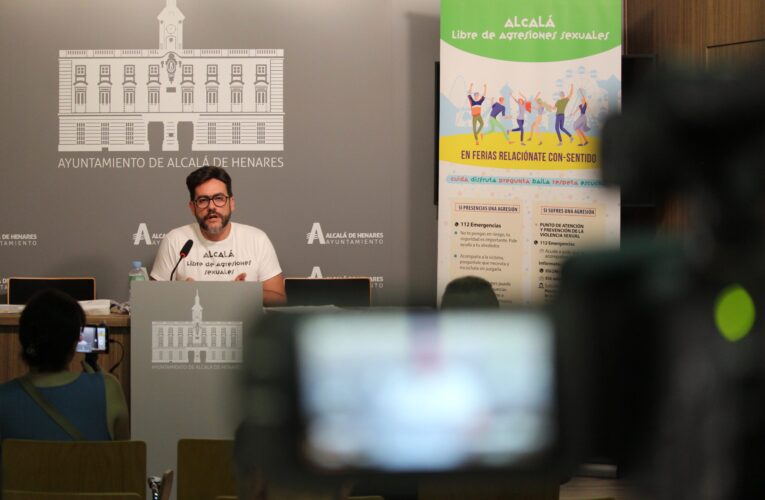 El Ayuntamiento de Alcalá pone en marcha una nueva campaña contra la violencia sexual en las Ferias 2023