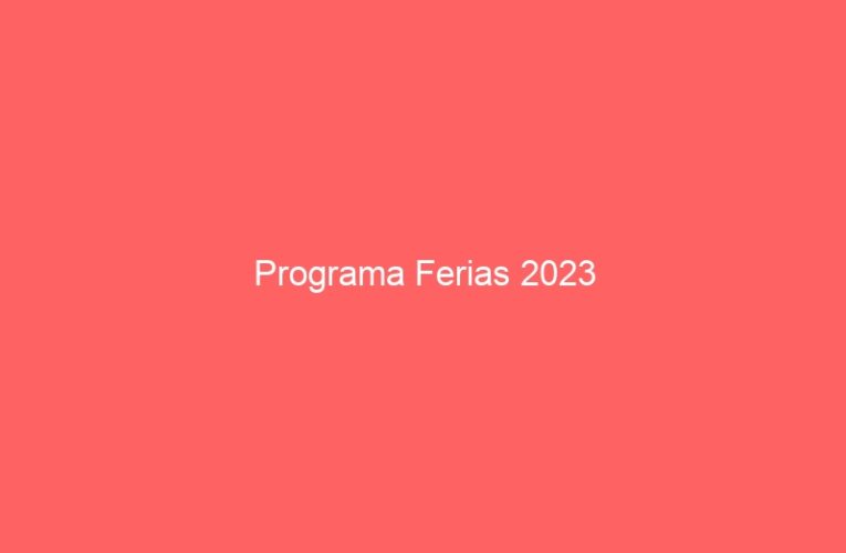 Programa Ferias 2023