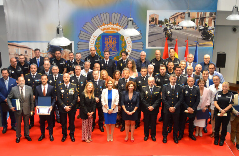 La Policía Local celebra su fiesta patronal con la tradicional entrega de medallas y condecoraciones