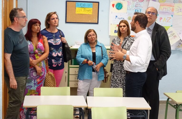 Los alumnos del IES Complutense podrán comenzar este lunes sus clases tras finalizar los trabajos de reubicación de sus aulas