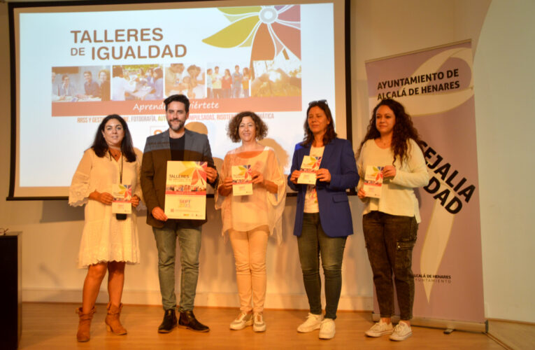 El miércoles se abre el plazo de inscripción para los talleres gratuitos de Igualdad que ofrecen cerca de 400 plazas