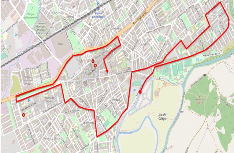 Dispositivo especial de tráfico para la carrera 10K Alcalá de Henares 2023