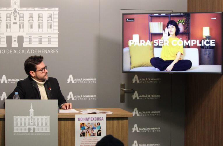 Alcalá conmemora el Día Internacional de la eliminación de la Violencia contra las Mujeres bajo el lema ‘No hay excusa’