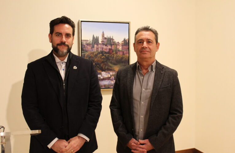 El pintor alcalaíno José Fernando Camacho expone su obra en el Antiguo Hospital de Santa María La Rica