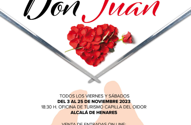 Este viernes comienzan las visitas teatralizadas ‘Alcalá enamora a Don Juan’