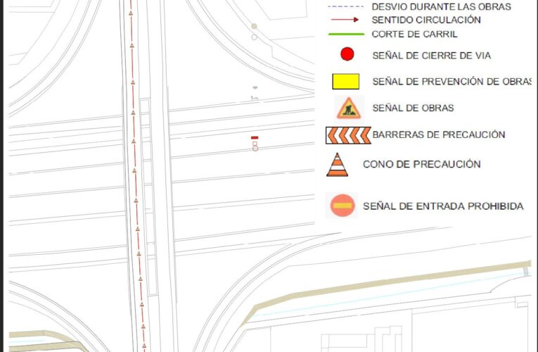 Obras de asfaltado en las glorias de José Espronceda y Alfonso XII