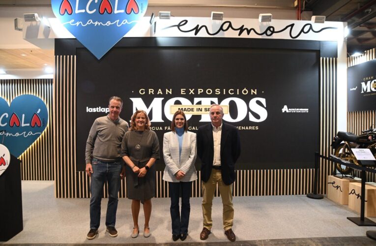 La exposición de Motos Made in Spain continuará dos años más en Alcalá