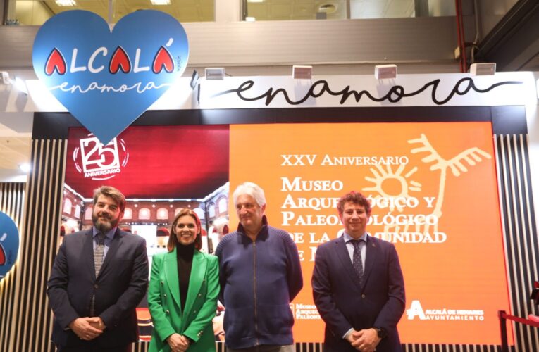 Alcalá celebra en FITUR el 25 aniversario del Museo Arqueológico y Paleontológico de la Comunidad de Madrid
