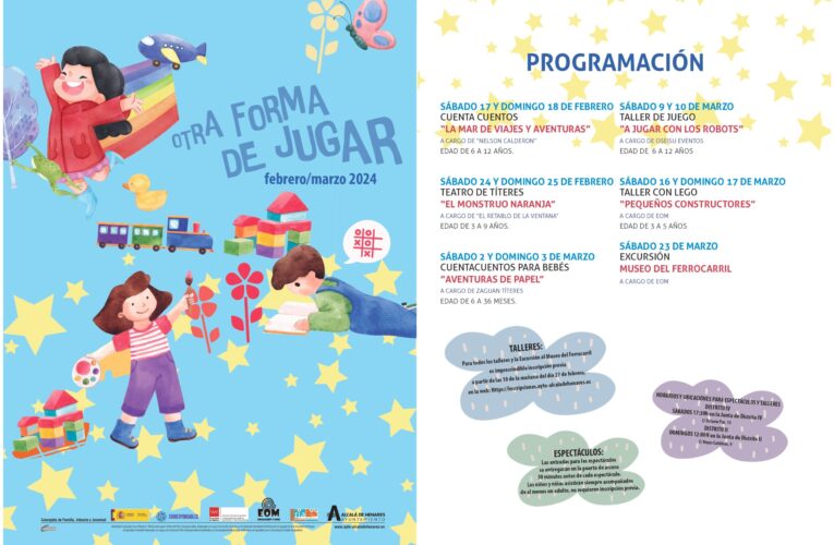 Vuelve “Otra Forma de Jugar” con propuestas lúdicas para los más pequeños de la casa
