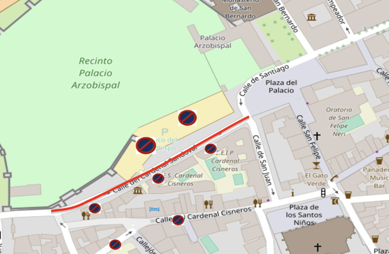 Dispositivo especial de tráfico Complutum Renacida- Mercado Romano