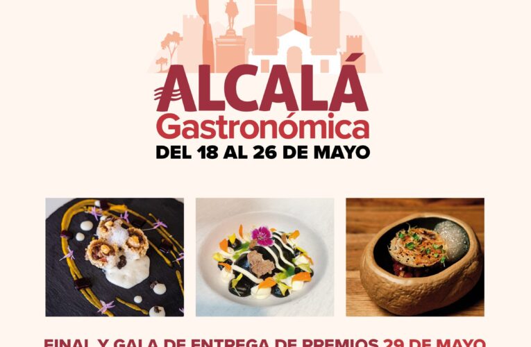 El Ayuntamiento de Alcalá publica las bases para la X edición del Certamen ‘Alcalá Gastronómica’, cuya final se celebrará este año el 29 de mayo