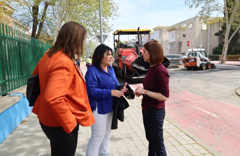 El Ayuntamiento de Alcalá invierte más de 440.000 euros en la mejora de la calle Santander y la Avenida de Castilla