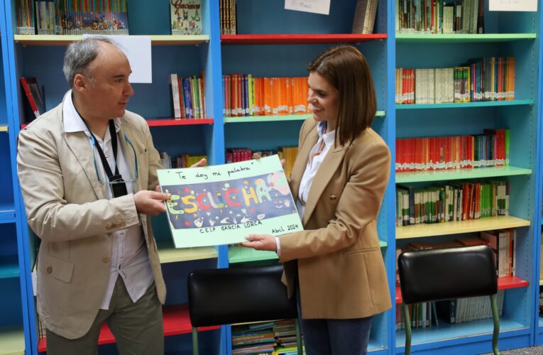 El colegio García Lorca, ganador del certamen ‘Te doy mi palabra’ con el término ‘Escucha’