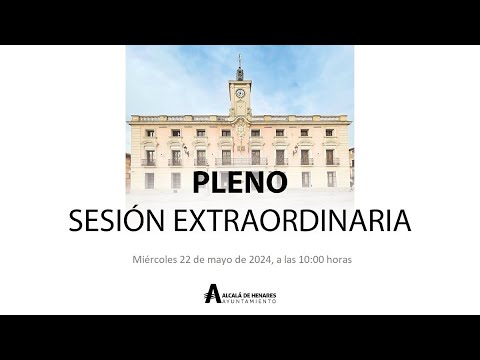 PLENO SESIÓN (número 08/2024) EXTRAORDINARIA