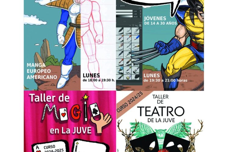La Concejalía de Familia, Infancia y Juventud lanza nuevos talleres en La Juve
