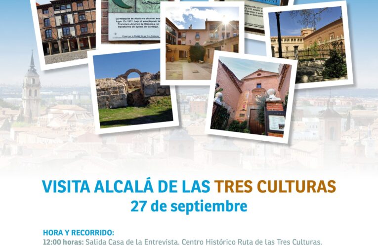 Alcalá celebra el Día Mundial del Turismo con una visita guiada por la ciudad de las Tres Culturas