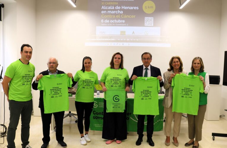 Este domingo Alcalá de Henares acoge la XI Carrera En Marcha Contra el Cáncer