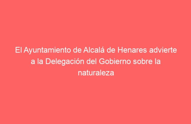 El Ayuntamiento de Alcalá de Henares advierte a la Delegación del Gobierno sobre la naturaleza fraudulenta de la denominada “Marcha Zombie”