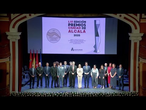 LVI EDICIÓN PREMIOS CIUDAD DE ALCALÁ 2025