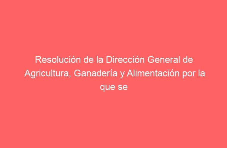 Resolución de la Dirección General de Agricultura, Ganadería y Alimentación por la que se establecen medidas sanitarias para prevenir la difusión de la influenza aviar en la Comunidad de Madrid